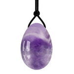 Ielādēt attēlu galerijas skatītājā, Akmens Ametists / Yoni Ola Ametists / Yoni Egg Amethyst with Hole 2x3cm / 2.5x4cm / 3x4.5cm
