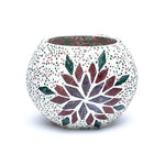 Load image into Gallery viewer, Svečturis Tējas Svecei Mosaic tea light holder leaf