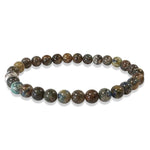 Load image into Gallery viewer, Rokassprādze Hrizokolla Meksika / Chrysocolla 6mm