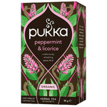 Ielādēt attēlu galerijas skatītājā, Pukka BIO Tēja Peppermint & Licorice / Pfefferminz & Süßholz