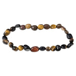 Load image into Gallery viewer, Rokassprādze Tīģeracs Multicolour Dienvidāfrika / Tiger Eye Tumbled Stones A