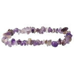 Load image into Gallery viewer, Stone Bracelet Amethyst Chips