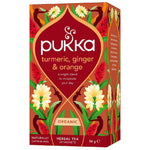 Ielādēt attēlu galerijas skatītājā, Pukka BIO Tēja Turmeric, Ginger & Orange