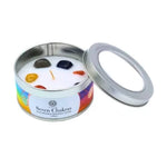 Load image into Gallery viewer, Svece ar dabīgiem akmeņiem Aromatherapy Gemstone Candle Seven Chakras Nag Champa 70gr