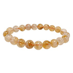 Ielādēt attēlu galerijas skatītājā, Rokassprādze Citrīns Brazīlija / Citrine 8mm