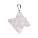 Ielādēt attēlu galerijas skatītājā, Kulons Merkaba Kalnu Kristāls / Clear Quartz Pendant