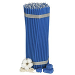 Load image into Gallery viewer, Blue Beeswax Church Candles N30 - 2.5hours, 8.5x295mm
