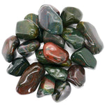 Ielādēt attēlu galerijas skatītājā, Akmens Heliotrops vai Asinsakmens Brazīlija / Bloodstone or Heliotrope