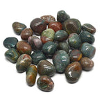 Ielādēt attēlu galerijas skatītājā, Akmens Heliotrops Asinsakmens Brazīlija / Heliotrope Bloodstone