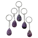 Ielādēt attēlu galerijas skatītājā, Atslēgu Piekariņš Lepidolīts Madagaskara / Lepidolite A