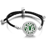 Ielādēt attēlu galerijas skatītājā, Regulējama Aroma Rokassprādze Lotus