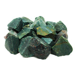 Ielādēt attēlu galerijas skatītājā, Neapstrādāts Akmens Heliotrops Asinsakmens Brazīlija / Heliotrope Bloodstone