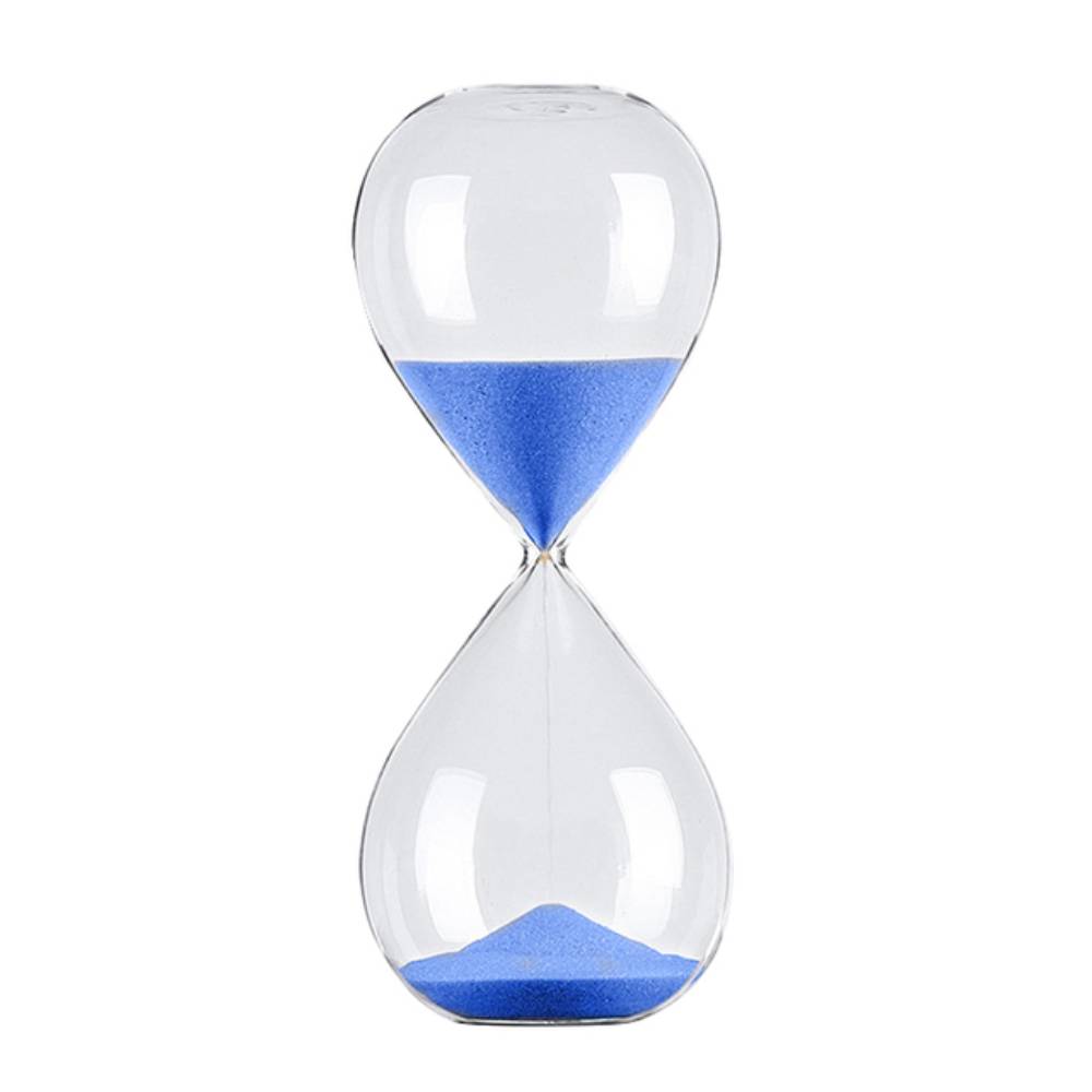 Smilšu Pulkstenis Hourglass Blue 5 minūtes