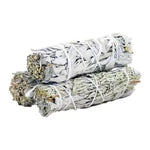 Load image into Gallery viewer, White Sage & Blue Sage Smudge Stick 10cm - 1 pcs