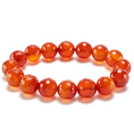 Ielādēt attēlu galerijas skatītājā, Rokassprādze Karneols Brazīlija / Carnelian 14mm