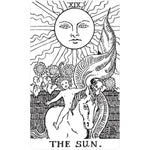 Ielādēt attēlu galerijas skatītājā, Black & White Rider-Waite Tarot Deck Taro Kārtis