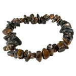 Load image into Gallery viewer, Stone Bracelet Blue Tiger Eye Chips