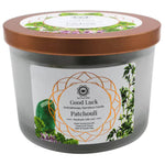 Load image into Gallery viewer, Patchouli and Green Aventurine Gemstone Candle - Good Luck