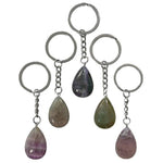 Ielādēt attēlu galerijas skatītājā, Atslēgu Piekariņš Fluorīts Ķīna / Fluorite Multicolor