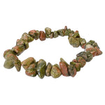 Load image into Gallery viewer, Rokassprādze Unakīts / Unakite Chips