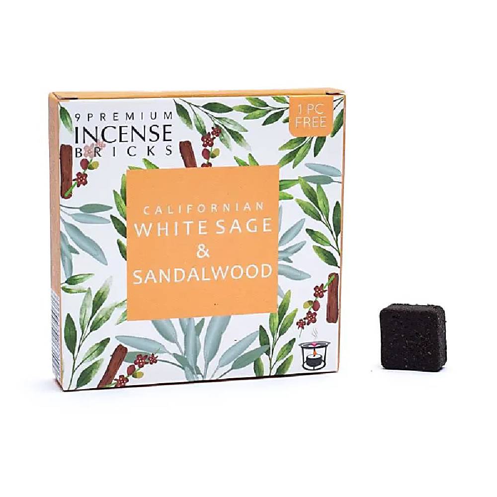Aromātiskās Briketes Aromafume Californian White Sage & Sandalwood 40gr