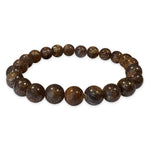 Ielādēt attēlu galerijas skatītājā, Rokassprādze Bronzīts Brazīlija / Bronzite 10mm