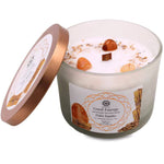 Load image into Gallery viewer, Svece ar dabīgiem akmeņiem Good Energy Aromatherapy Gemstone Candle Palo Santo 265g