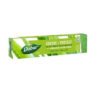 Zobu Pasta ar BIO Aloe Vera Dabur Soothe + Protect Aloe Vera Toothpaste 100ml