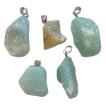 Ielādēt attēlu galerijas skatītājā, Kulons Amazonīts Ķīna / Amazonite Rough A 1.5cm - 2.5cm