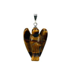 Load image into Gallery viewer, Angel pendant tiger eye 3cm