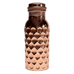 Load image into Gallery viewer, Copper bottle hammered 500ml