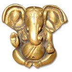 Ielādēt attēlu galerijas skatītājā, Statuja / Dēva Murti Ganeša / Appu Ganesh 4cm