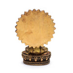 Load image into Gallery viewer, Buddha of Reassurance with aura and throne