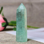 Ielādēt attēlu galerijas skatītājā, Akmens Fluorīts / Zaļais Fluorīts / Green Fluorite 6-12cm