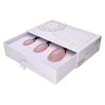 Ielādēt attēlu galerijas skatītājā, Akmens Rozā Kvarcs / Yoni Ola Rozā Kvarcs / Yoni Egg Rose Quartz with Hole 2x3cm / 2.5x4cm / 3x4.5cm