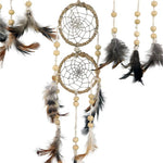 Load image into Gallery viewer, Dreamcatcher hemp natural 15.5x47cm
