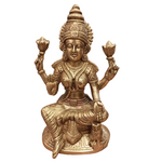 Ielādēt attēlu galerijas skatītājā, Statuja / Dēva Murti Lakšmi Bronza / Lakshmi 17cm