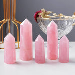 Ielādēt attēlu galerijas skatītājā, Akmens Rozā Kvarcs / Rose Quartz 6-12cm