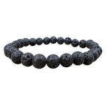 Load image into Gallery viewer, Rokassprādze Lava Ķīna / Lavastone 4mm