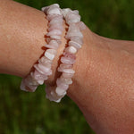 Load image into Gallery viewer, Rokassprādze Morganīts / Morganite Chips