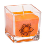 Load image into Gallery viewer, Rape Wax Scented Candles 7 Chakra 6x6x6cm / 260gr