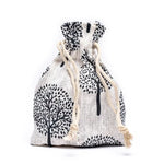 Загрузить изображение в средство просмотра галереи, Mala / Skaitāmkrelles 108 MIX Rodonīts un Kvarcs / Rhodonite Grey Quartz & Feather 44cm - 8mm