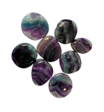 Ielādēt attēlu galerijas skatītājā, Akmens Fluorīts Ķīna / Fluorite Chakra Stone 35-45cm