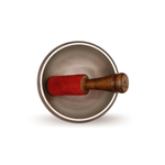 Load image into Gallery viewer, Singing Bowl Silver Copper Ø13cm