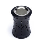 Load image into Gallery viewer, Incense & oil burner soapstone black
