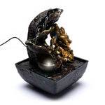 Load image into Gallery viewer, Water fountain Ganesh 13.3x13.3x19.5cm