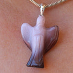 Загрузить изображение в средство просмотра галереи, Kulons Angel Ahāts / Botsvanas Ahāts / Botswana Agate 25mm