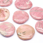 Ielādēt attēlu galerijas skatītājā, Akmens Rodonīts / Rhodonite Charka Stone 30-45mm