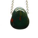 Загрузить изображение в средство просмотра галереи, Kulons Heliotrops vai Asinsakmens/ Heliotrope or Bloodstone