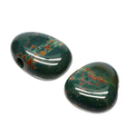 Загрузить изображение в средство просмотра галереи, Kulons Heliotrops vai Asinsakmens/ Heliotrope or Bloodstone